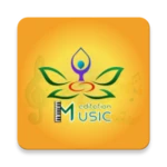 meditation music android application logo